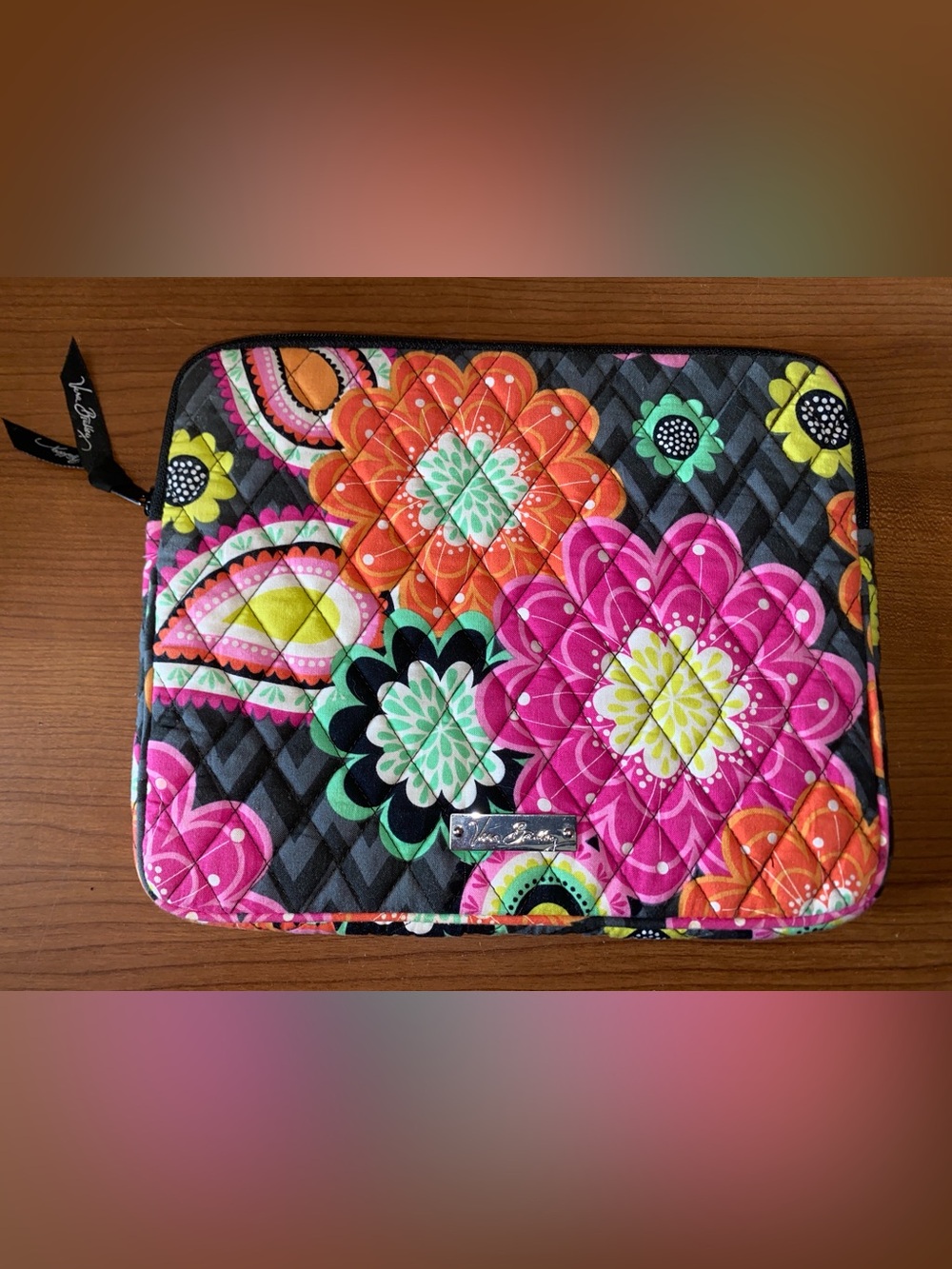 Vera Bradley Ziggy Zinnia tablet iPad Case Sleeve 10"x8" NWOT